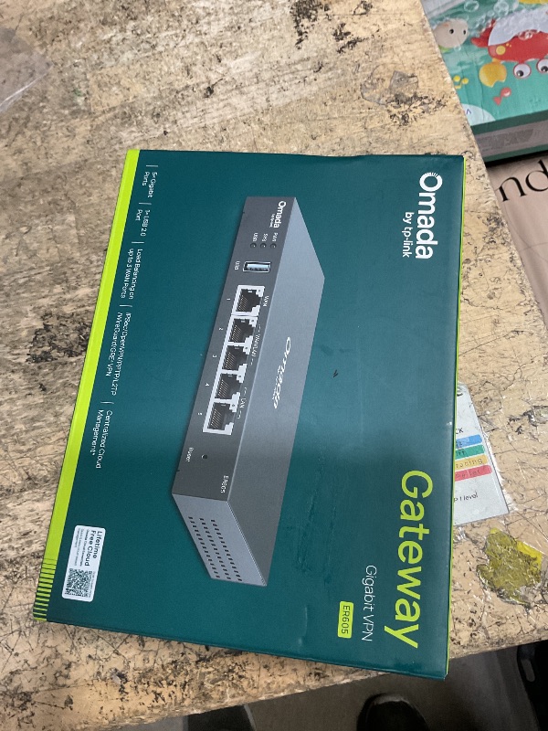 Photo 1 of ***SEE NOTES***TP-Link ER605 V2 Wired Gigabit VPN Router, Up to 3 WAN Ethernet Ports + 1 USB WAN, SPI Firewall SMB Router, Omada SDN Integrated, Load Balance, Lightning Protection