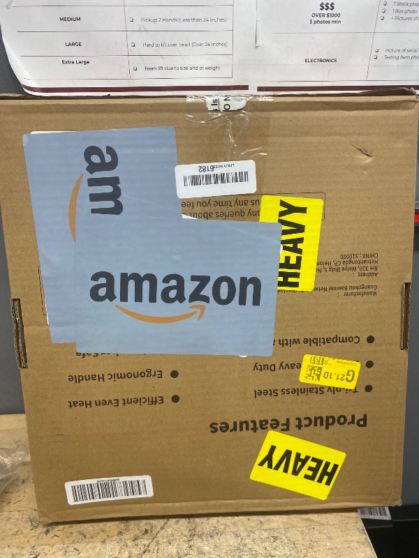 Photo 1 of ***MISSING PARTS***EWFEN Tri-Ply Stainless Steel Frying Pans Set, 8”/10”/12” Cooking pans, PFOA&PTFE Free Skillet, Induction Cooking Pan, Dishwasher and Oven Safe, Fast & Even Heat, Heavy Duty and Detachable Handle