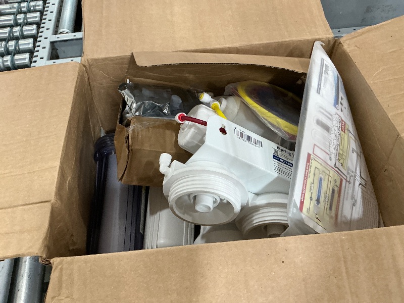 Photo 1 of *** PARTS ONLY *** iSpring RCC7-BN NSF Certified, High Capacity Under Sink 5-Stage Reverse Osmosis Water Filter, RO Drinking System, 75 GPD Brushed Nickel Faucet, Patented Top-Mounted Faucet Design for Easy Installation