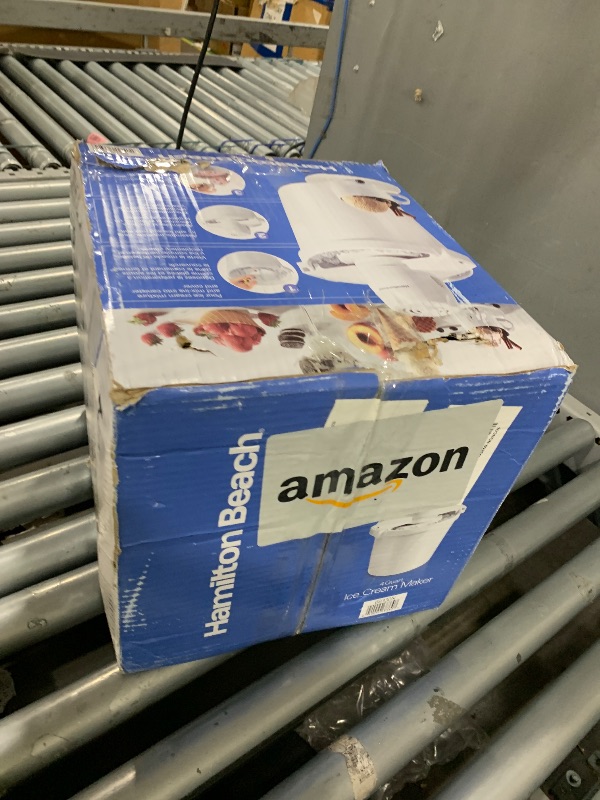 Photo 1 of **PARTS ONLY** Hamilton Beach Automatic Electric Ice Cream Maker & Frozen Yogurt Machine