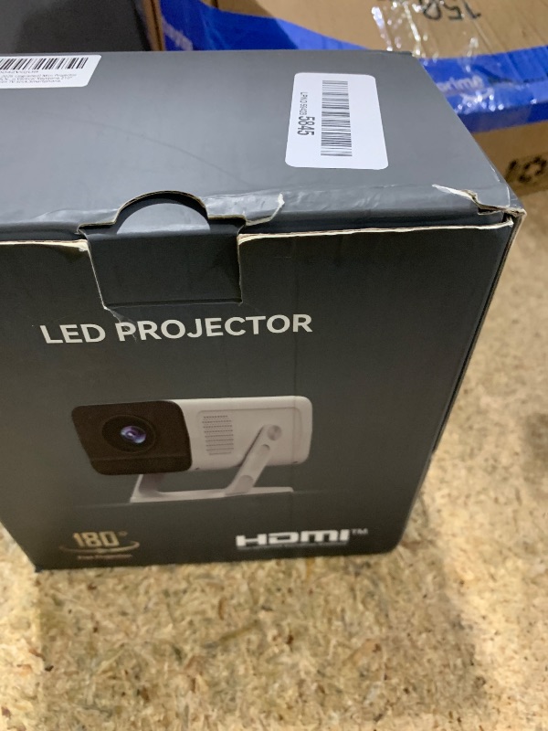 Photo 1 of [Built-in Apps & 2026 Upgraded] Mini Projector with WiFi and Bluetooth,Native 1080P Smart Projector 4K Supported,Auto Vertical Keystone,210° Rotatable,Compatible with TV Stick,Smartphone(Medium)