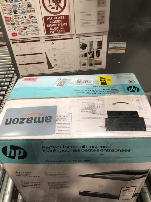 View 2 of ****USED UNKOWN IF MISSING PIECES***
HP Color LaserJet Pro 3201dw Wireless Color Laser Printer