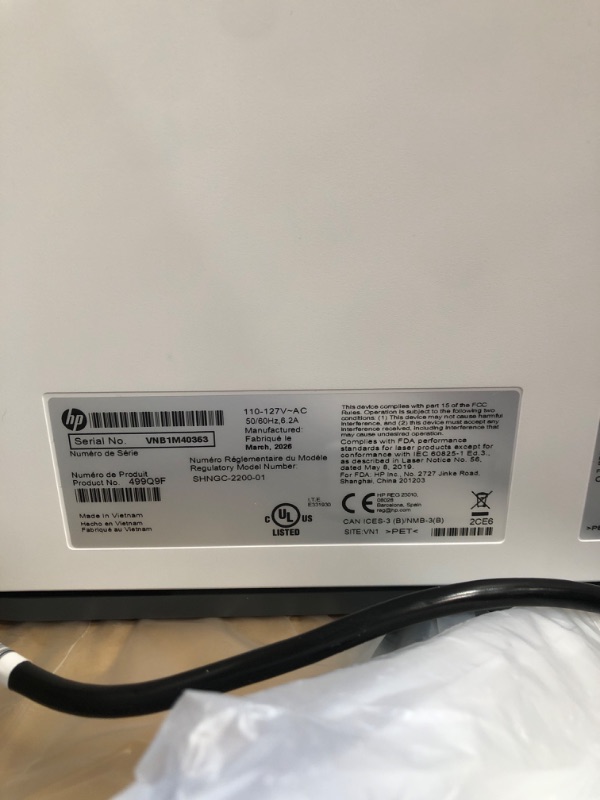 View 5 of ****USED UNKOWN IF MISSING PIECES***
HP Color LaserJet Pro 3201dw Wireless Color Laser Printer
