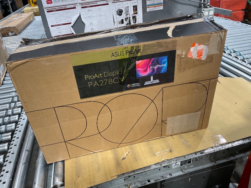 View 2 of ***DAMAGED***FOR PARTS ONLY***

ASUS ProArt PA278CV 27 Inch 1440p QHD USB-C Professional Monitor