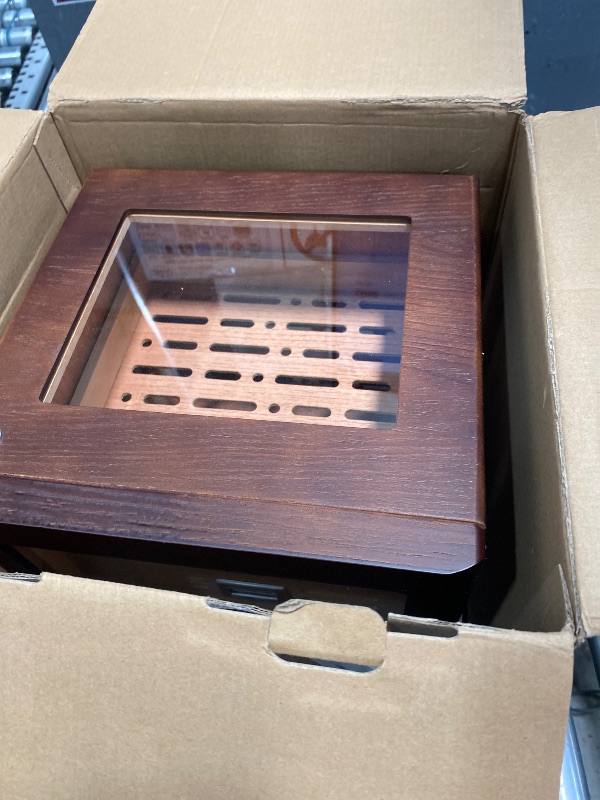 Photo 1 of ***SEE NOTES***XIFEI Cigar Humidor Cabinet with LED Lighting & Hygrometer