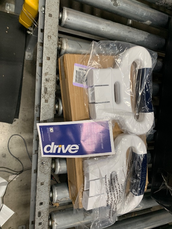 Photo 1 of **ONLY HANDLES, NO CHAIR INCLUDED**Drive Medical Shower Chair Arms REPLACEMENTS White,  ONLY HANDLES, NO CHAIR INCLUDED