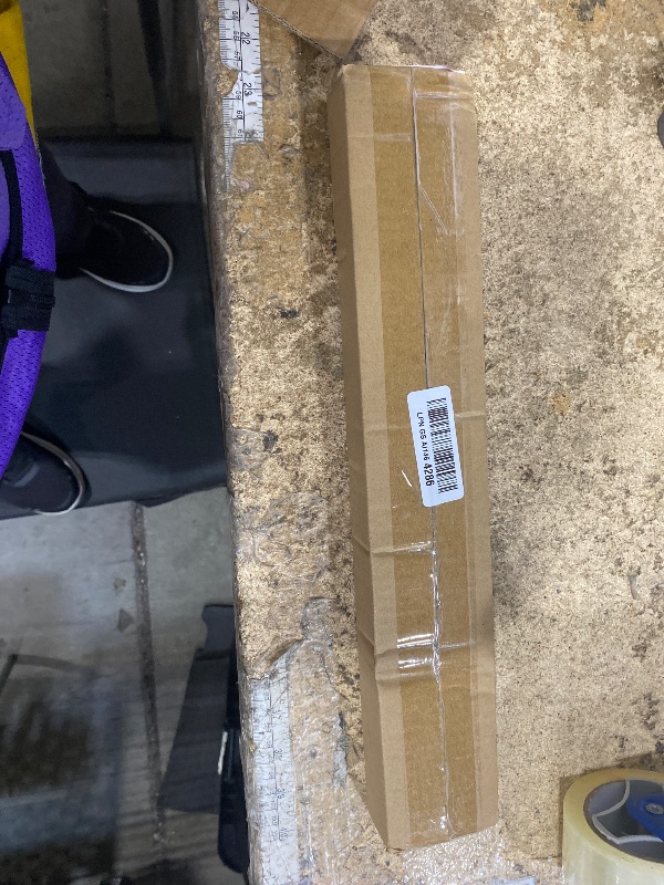 Photo 1 of ***MISSING PARTS***GXOACKJ Curtain Rods for windows 32-62 inch, 5/8 inch Decorative White Splicing Heavy Duty Metal Curtain Rod set with Brackets