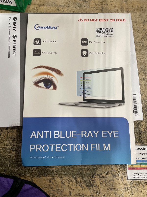 Photo 1 of (2PCS Pack) HP 14 inch Laptop Screen Protector Anti Blue Light Glare for HP 14" Laptop/HP Pavilion X360 14/HP Chromebook 14/HP Stream 14/HP ProBook 14, Eye Protection Computer Monitor Screen Protector