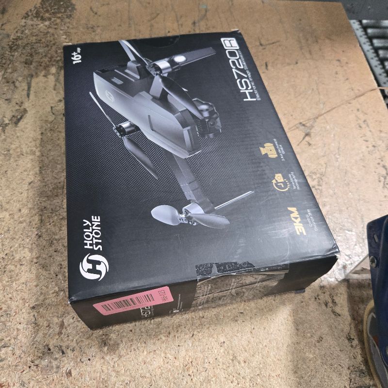 Photo 1 of ****PARTS ONLY , NON FUNCTIONAL ***** Holy Stone HS720R 3 Axis Gimbal GPS Drones with Camera for Adults 4K EIS; FPV RC Drone, Foldable Quadcopter with 10000 Feet Video Transmission Control Range, Brushless Motor, Follow Me, Auto Return