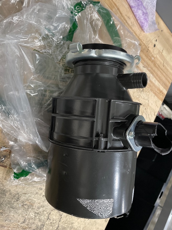 Photo 1 of ***SEE NOTES***InSinkErator Garbage Disposal, Badger 1, Standard Series, 1/3 HP Continuous Feed, Black, Waterborne Grey Enamel