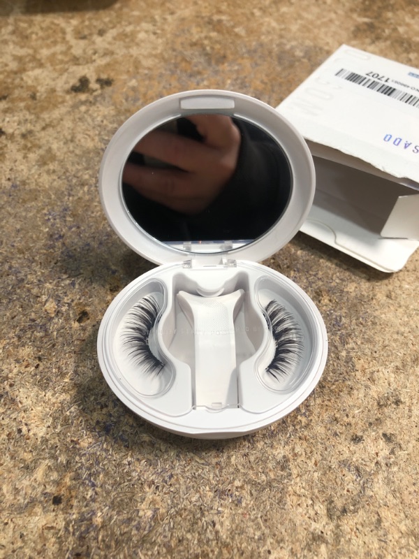 Photo 1 of *12/25/2028* WOSADO Soft Magnetic Eyelashes Kit with Applicator, [Peony] 22mm Reusable Glue-free Wispy Magnetic Lashes, Cruelty-free False Lashes, Waterproof, Lightweight, Suit for Heavy Makeup