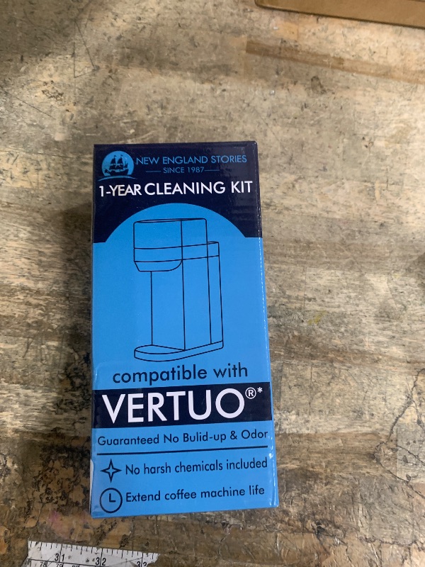 Photo 1 of (12 Months Supply) Descaling Kit Compatible with Nespresso Vertuo, Odorless Coffee Brewer Machine Descaler Set, Liquid Descaling Solution for Nespresso, Includes Reusable Pod and 12 Cleaning Tablets