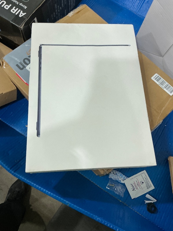 Photo 1 of ***SEE NOTES***Apple 2026 MacBook Air 15-inch Laptop with M5 chip: Built for AI, 15.3-inch Liquid Retina Display, 24GB Unified Memory, 1TB SSD, 12MP Center Stage Camera, Touch ID, Wi-Fi 7; Midnight