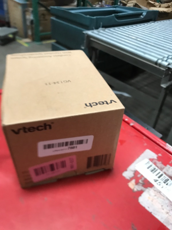 Photo 1 of [New] VTech VG134-11 DECT 6.0 Cordless Home Phone with Bluetooth Connection, Digital Answering Machine, Backlit Display,Full Duplex Speakerphone, Caller ID/Call Waiting,1000 ft Range (Black)