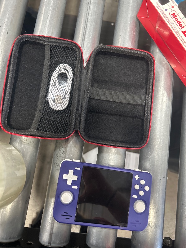 Photo 1 of ***PARTS ONLY , NON FUNCTIONAL ** RF40H Handheld Game Console, 4.0" Retro Gaming Console Preloaded 20,000+ Classic Games, Open Source Linux System, Support WiFi Online Play, Portable Pocket Hand Held Video Game (Purple)