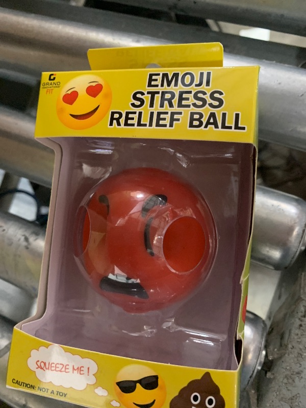Photo 1 of  EMOJI STRESS BALL
