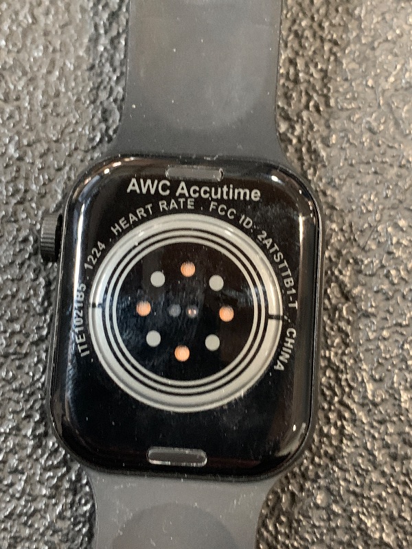 Photo 1 of ===== SOLD FOR PARTS===== ITime Smart Watch Silicone Band Black Touch Screen Android Open Box
