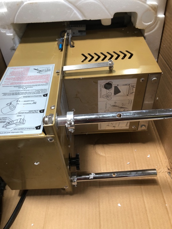 Photo 1 of **MISSING PARTS**VEVOR Fully Automatic Cup Sealing Machine, 500-650 Cups/H, Cup Sealer Machine for 180 mm Tall & 90/95 mm Cup, Electric Boba Tea Sealer with Digital Control LCD Panel for Bubble Milk Tea Coffee, Gold