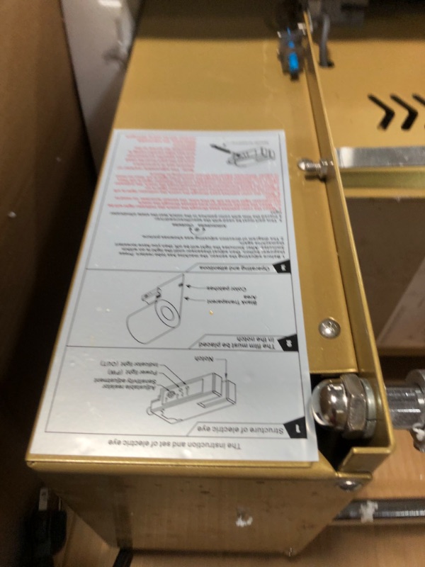 Photo 1 of **MISSING PARTS**VEVOR Fully Automatic Cup Sealing Machine, 500-650 Cups/H, Cup Sealer Machine for 180 mm Tall & 90/95 mm Cup, Electric Boba Tea Sealer with Digital Control LCD Panel for Bubble Milk Tea Coffee, Gold