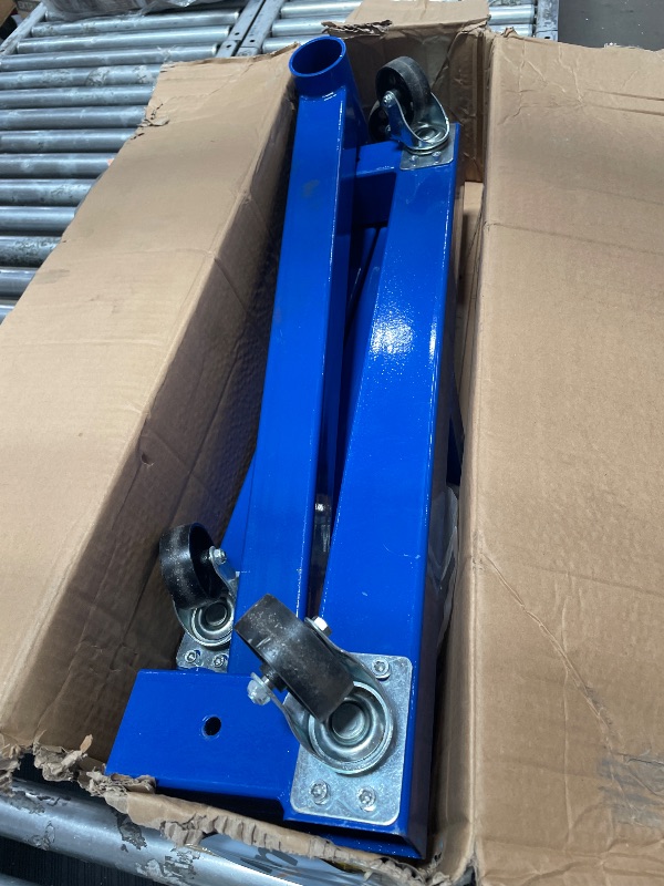 Photo 1 of **MISSING ENGINE MOUNT** GarveeTech Heavy Duty Engine Stand,1300 LBS Capacity,Foldable Engine Motor Stand with 360-Degree Rotating Head,4 -Adjustable Arms & 4-Casters,for Vehicle Maintenance and Auto Repair