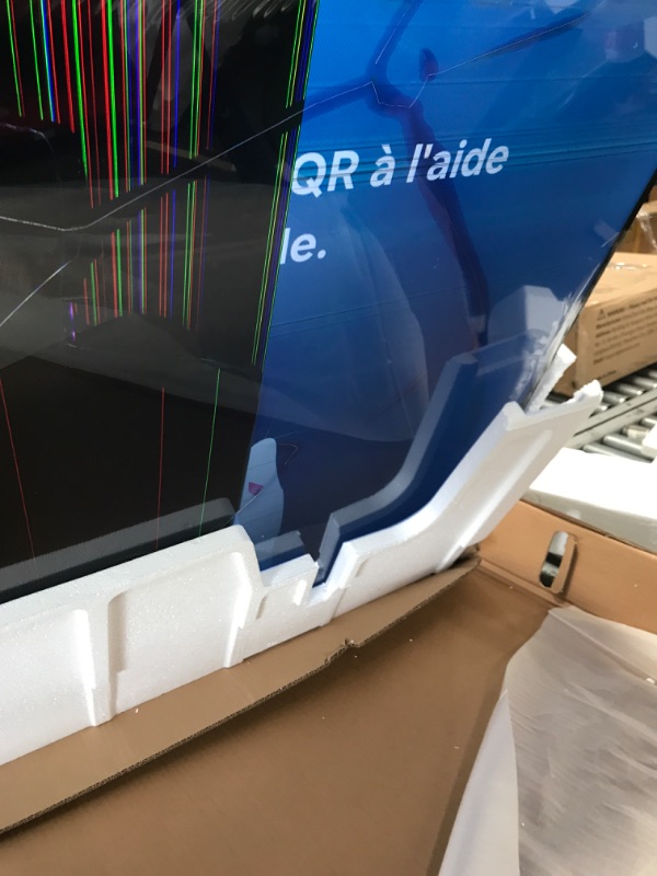 Photo 1 of **CRACKED SCREEN*** Samsung 65-Inch Class U8000H Series Crystal UHD, 4K, Smart TV, 2026 Model