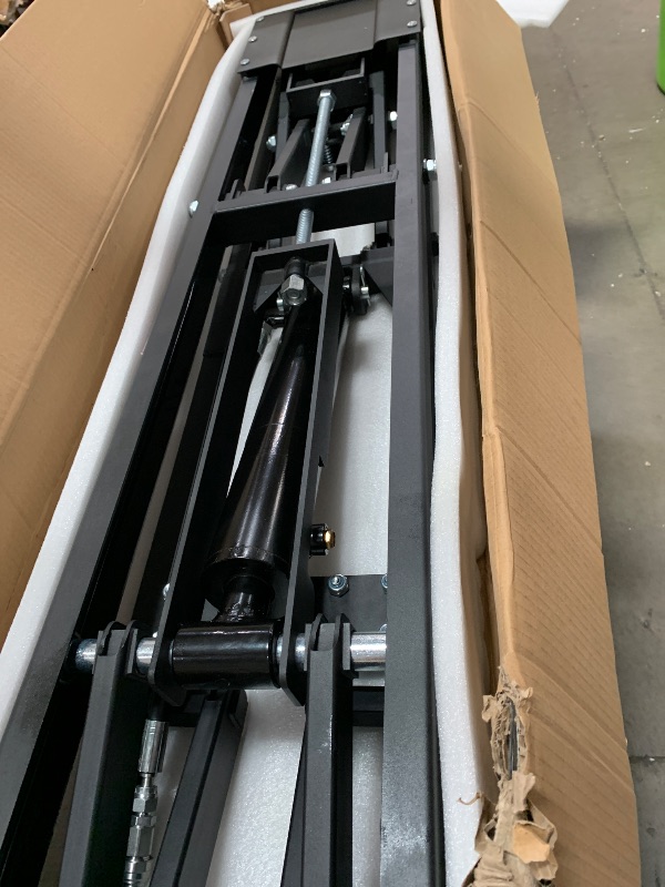View 2 of *********THIS IS ONLY 1 OF THE VEHICLE LIFTS, MISSING ALL OF THE OTHER ITEMS**************
Garvee Portable Hydraulic Car Lift – 7000 lbs Capacity, Heavy-Duty Quick Jack for Home Garage – Adjustable Height 6.26"-27", Dual Safety Locks, Extension Plates, Wh
