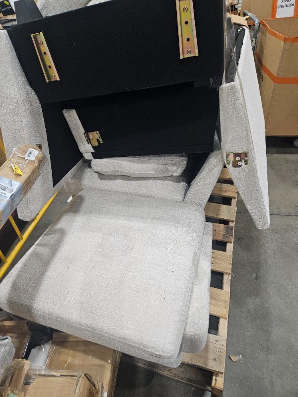 View 1 of * stock photo for reference * Sofa Cloud Couch with Throw Pillow whole set is an L shaped white couch