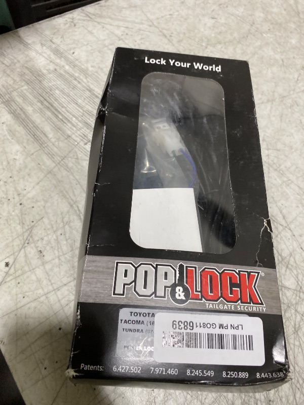 Photo 1 of Pop & Lock Toyota Tundra Tailgate Lock – Power Tailgate Anti-Theft Lock with Plug & Play T-Harness – Fits Tundra 2007-2021 Models (PL8547HD)