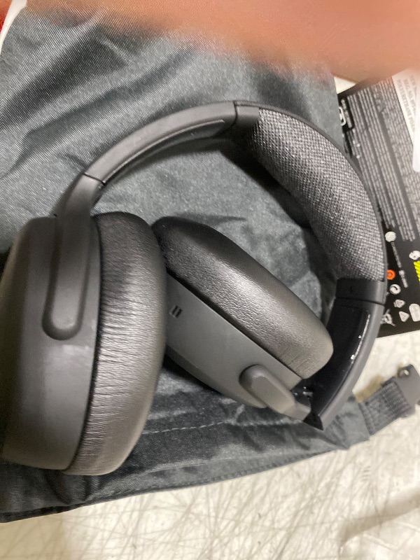 Photo 1 of Skullcandy Crusher ANC 2 Wireless Over-Ear Bluetooth Headphones with Multi-Sensory Bass, Active Noise Cancelling, Up to 60 Hours Battery, Microphone for iPhone Android - True Black