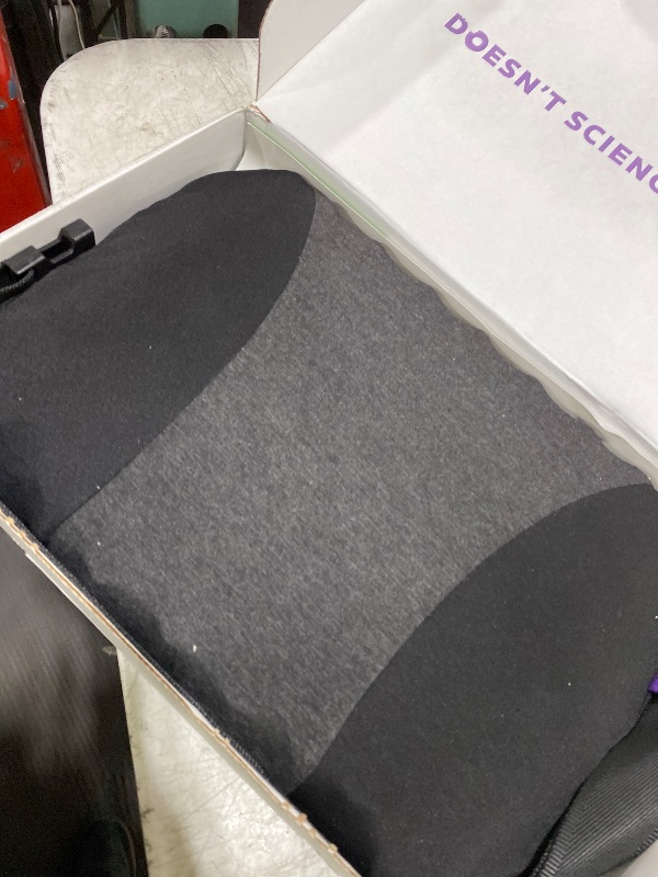 Photo 1 of Purple Back Cushion | Pressure Reducing Grid Designed for Ultimate Comfort | Designed for Chairs, Gaming, and Travel | Made in The USA