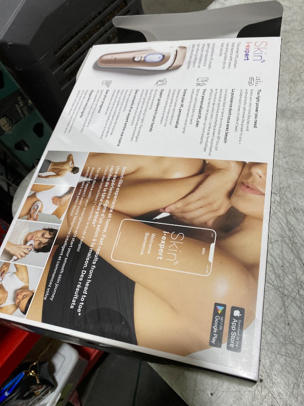 Photo 1 of Braun Smart IPL, Skin i·Expert Pro 7, VOGUE's Best Hair Removal Device, IPL Hair Removal for Women and Men, Permanent Laser Hair Reduction At-Home, World's 1st Smart App, 4 Heads, IPL7387