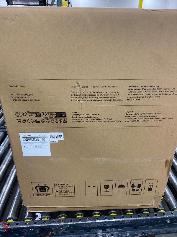 Photo 1 of PETLIBRO Automatic Litter Box with AI-Camera Waste Analysis & 90-Day AI Trial, Open-Top Self Cleaning Litter Box for Large Cats with Multi-Cats Recognition, Weight & Usage Tracking, Auto Odor-Control