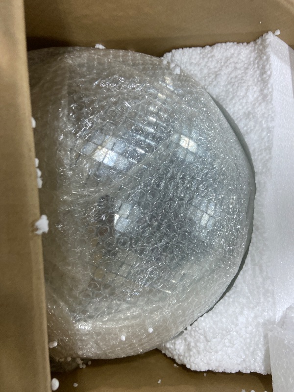 Photo 1 of Youdepot 16-Inch Large Disco Ball – Big Hanging Mirror Ball Disco Ball Decor for Disco Party Decorations, Weddings, Events, Disco Christmas Decor, and Home Celebration