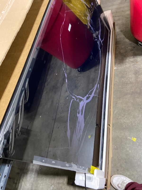Photo 1 of TCL 65 Inch Class QM7K Series | Mini LED QLED 4K HDR | 65QM7K, 2025 Model | 120HZ-144HZ Anti Reflective Screen Smart Google TV Dolby Atmos Onkyo Audio | Voice Remote Alexa Gaming Streaming Television SALVAGE FOR PARTS ONLY