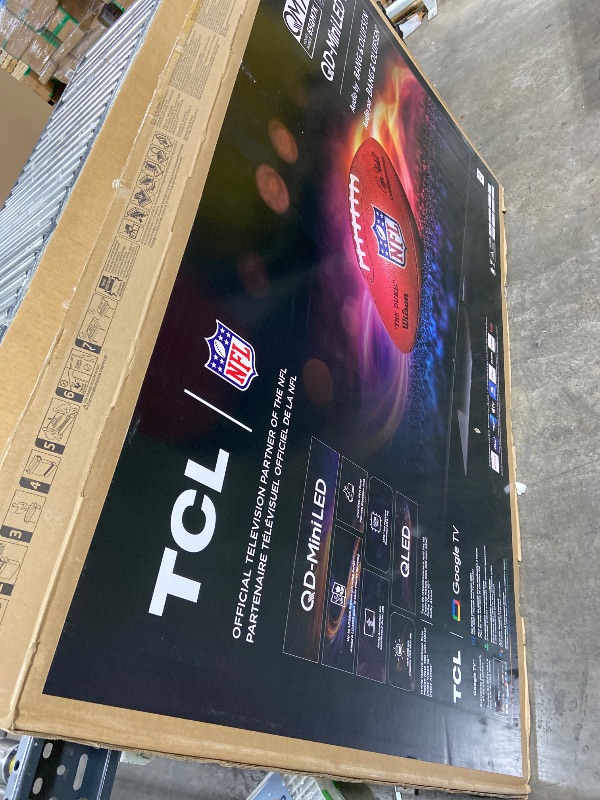 Photo 1 of TCL 65 Inch Class QM7K Series | Mini LED QLED 4K HDR | 65QM7K, 2025 Model | 120HZ-144HZ Anti Reflective Screen Smart Google TV Dolby Atmos Onkyo Audio | Voice Remote Alexa Gaming Streaming Television