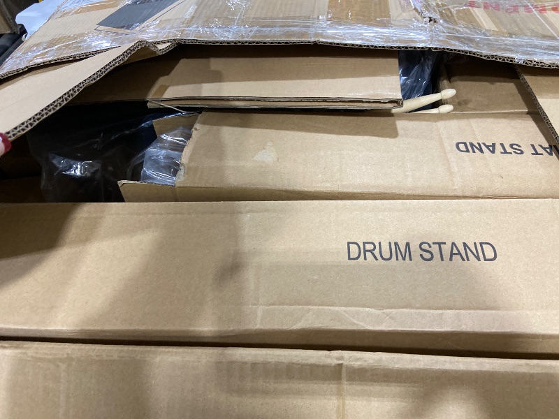 Photo 1 of Electric Drum Set DED-300 Pro, Electronic Drum Kit Adult, Professional Full Size