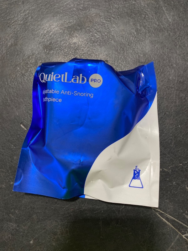 Photo 1 of QuietLab Pro Anti-Snoring Mouthpiece - Adjustable Snoring Mouth Guard, Orthodontist Designed, No Boiling Required - BPA-Free Medical Grade - Designed for Nighttime Snoring Control