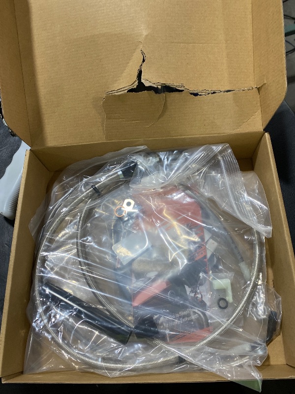 Photo 1 of Softail 14" Cable Extension Kit Clutch Brake Line Electronic Throttle TBW CAN-Bus Wire for Harley '20-'25 Low Rider FXLRS '22-'25 FXLRST '18-'24 Fat Bob FXFB FXFBS w/ABS, Chrome