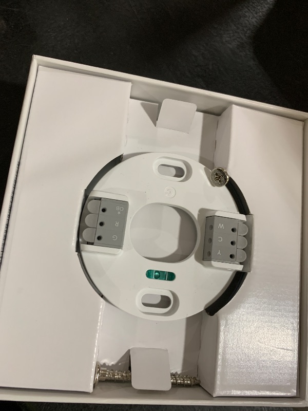 Photo 1 of Google Nest Thermostat - Smart Thermostat for Home - Programmable Wifi Thermostat - Snow