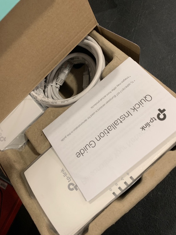 Photo 1 of TP-Link Powerline Wi-Fi 6 Extender TL-WPA7817 KIT - Includes AV1000 Powerline Ethernet Network Adapter & AX1500 Dual-Band Wi-Fi Extender, Gigabit Port, EasyMesh,Plug, Pair, & Play, Free Expert Support