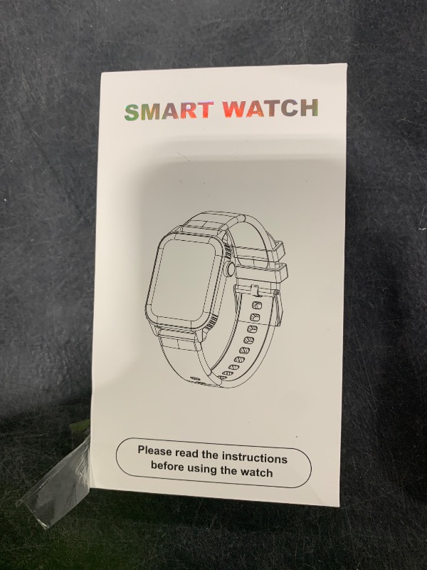 Photo 1 of TRAUSI Smartwatch with 1.83 inch HD Large Screen, Adjustable Call and Message Notifications, Weather Forecast, IP67 Waterproof Watch for Gift