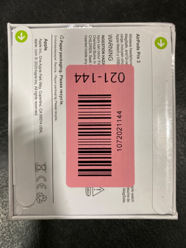 Photo 1 of Apple AirPods Pro (2nd Generation) with MagSafe Charging Case (USB-C) (Renewed Premium)