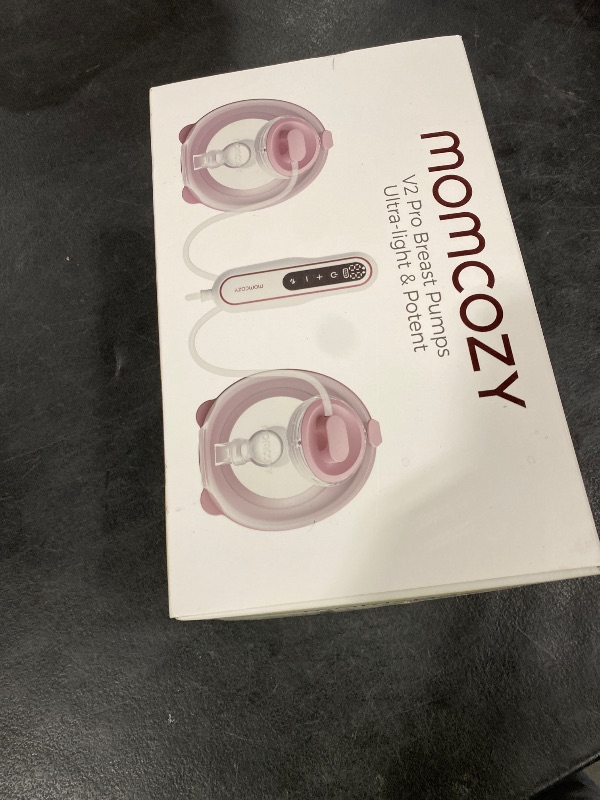 Photo 1 of Momcozy Wearable Breast Pump V2 Pro Ultra-Lightweight, Double Electric Breast Pump Hands-Free & Portable Pump with Upgraded Flange, Quiet & Leak-Proof Electric Pump for Pumping Moms