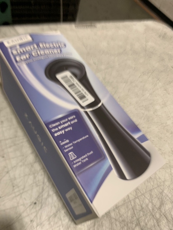 Photo 1 of KAUGIC Upgraded Ear Wax Removal with One-Piece Waste Tank, Safe Cleaner with Water Temperature Sensor, Effective Ear Irrigation Kit, IPX7, FSA-HSA-Eligible, Semi-Transparent