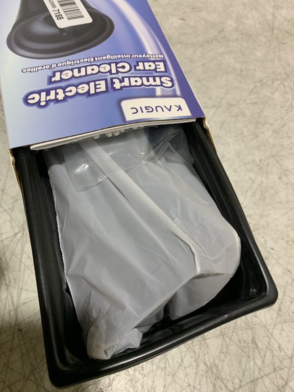 Photo 1 of KAUGIC Upgraded Ear Wax Removal with One-Piece Waste Tank, Safe Cleaner with Water Temperature Sensor, Effective Ear Irrigation Kit, IPX7, FSA-HSA-Eligible, Semi-Transparent