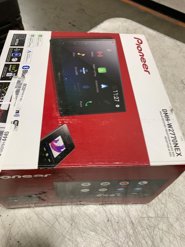Photo 1 of Pioneer DMH-W2770NEX 6.8" Capacitive Touchscreen, Double Din – Wireless & Wired Apple CarPlay & Android Auto, Bluetooth, Backup Camera, FLAC, Short Chassis, HD Radio