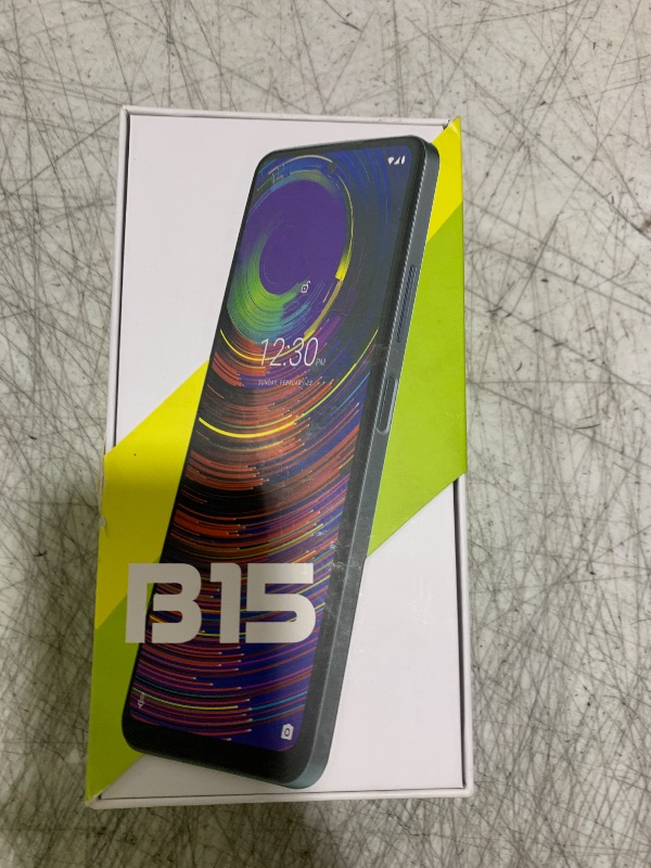Photo 1 of NUU B15 Unlocked Android Cell Phone, Dual SIM 4G, 6.78'' Full HD+ Display, 90Hz, Quad-Camera 48 MP, 4GB + 128GB, 5000 mAh, 18W Fast Charge, Black, US Warranty & Hotline Support