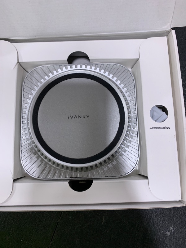 Photo 1 of IVANKY 13-in-1 Mac mini M4 Dock, Docking Station Stand for M5, with M.2 NVMe SSD Enclosure, 4K@144Hz HDMI Hub for Mac mini M4 &M4 Pro (2024), 10 Gbps USB, SD/TF, Audio Ports *2, 20W PD Power Adapter*1