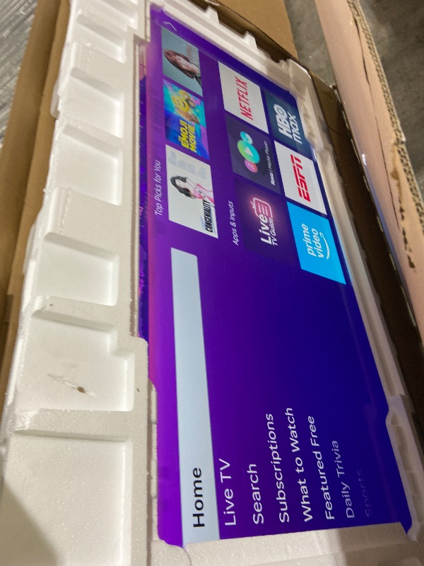 Photo 1 of Roku Smart TV 2026 – 65-Inch Select Series, 4K QLED TV – Roku TV with Voice Remote – Flat Screen QLED Television with Wi-Fi for Streaming Live Local News, Sports, & Movies – Bluetooth Headphone Mode