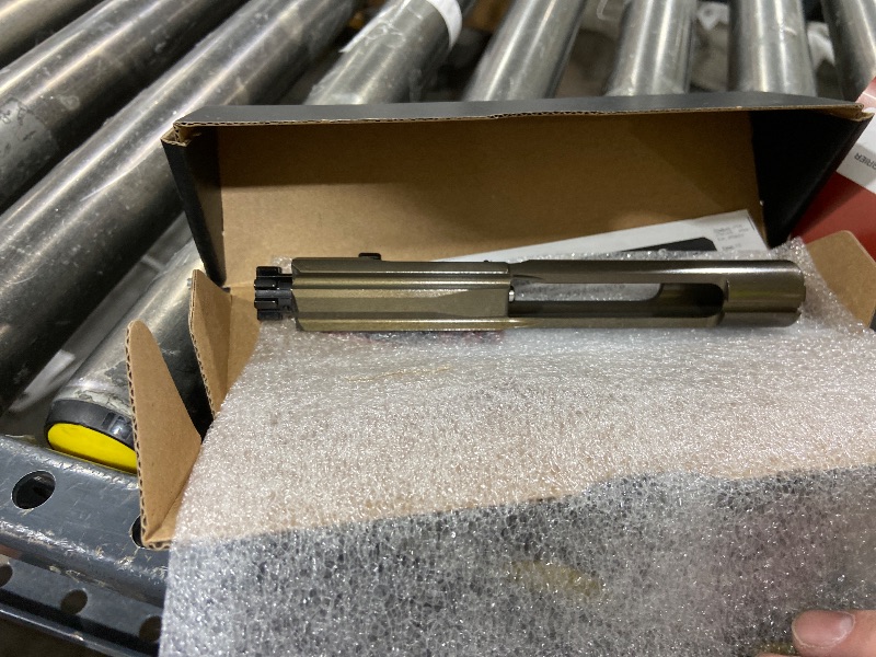 Photo 1 of JP Enterprises Aluminum Ultra Low Mass Carrier for Small Frame, .223 W/Jpfr-223T Titanium Firing Pin/Jpgr-223 Gas Ring/JP-Enhanced Bolt, Green JPBC-1A